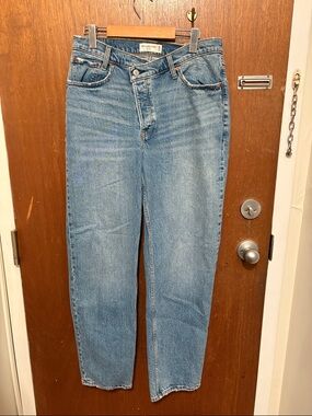 Abercrombie & Fitch High Rise Dad Jeans